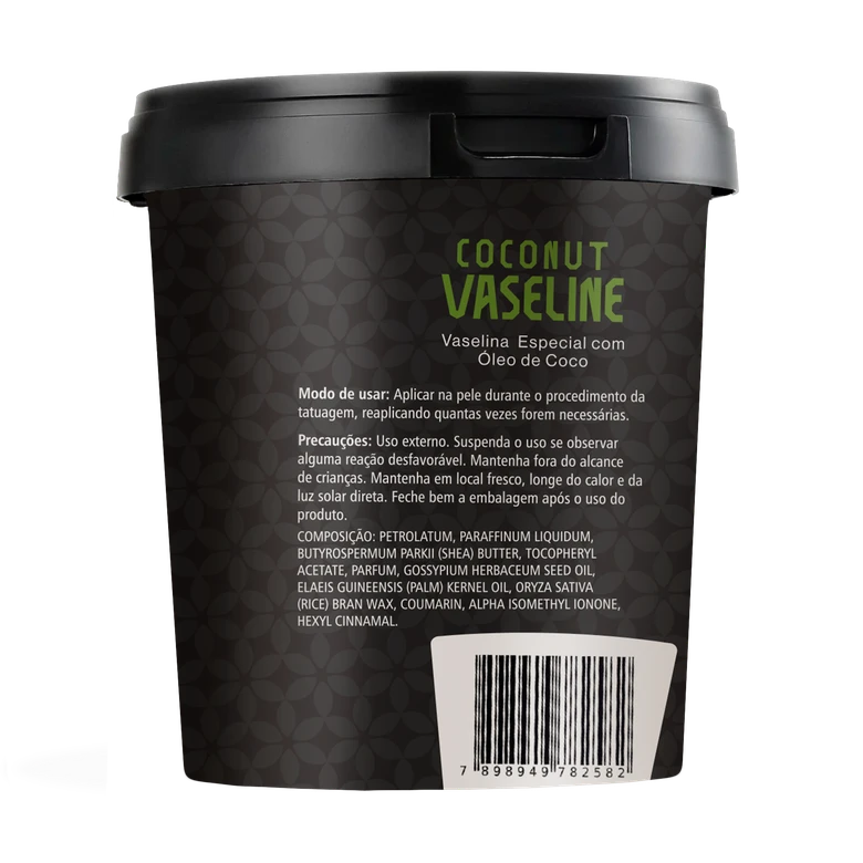 Vaselina mboah tattoo coconut - 440g (Vaselina para Tatuagem)