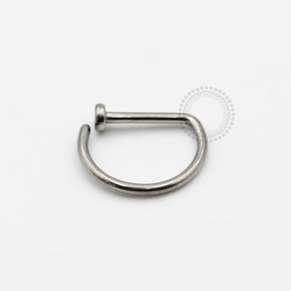TN56 Nose D-Ring Titanium