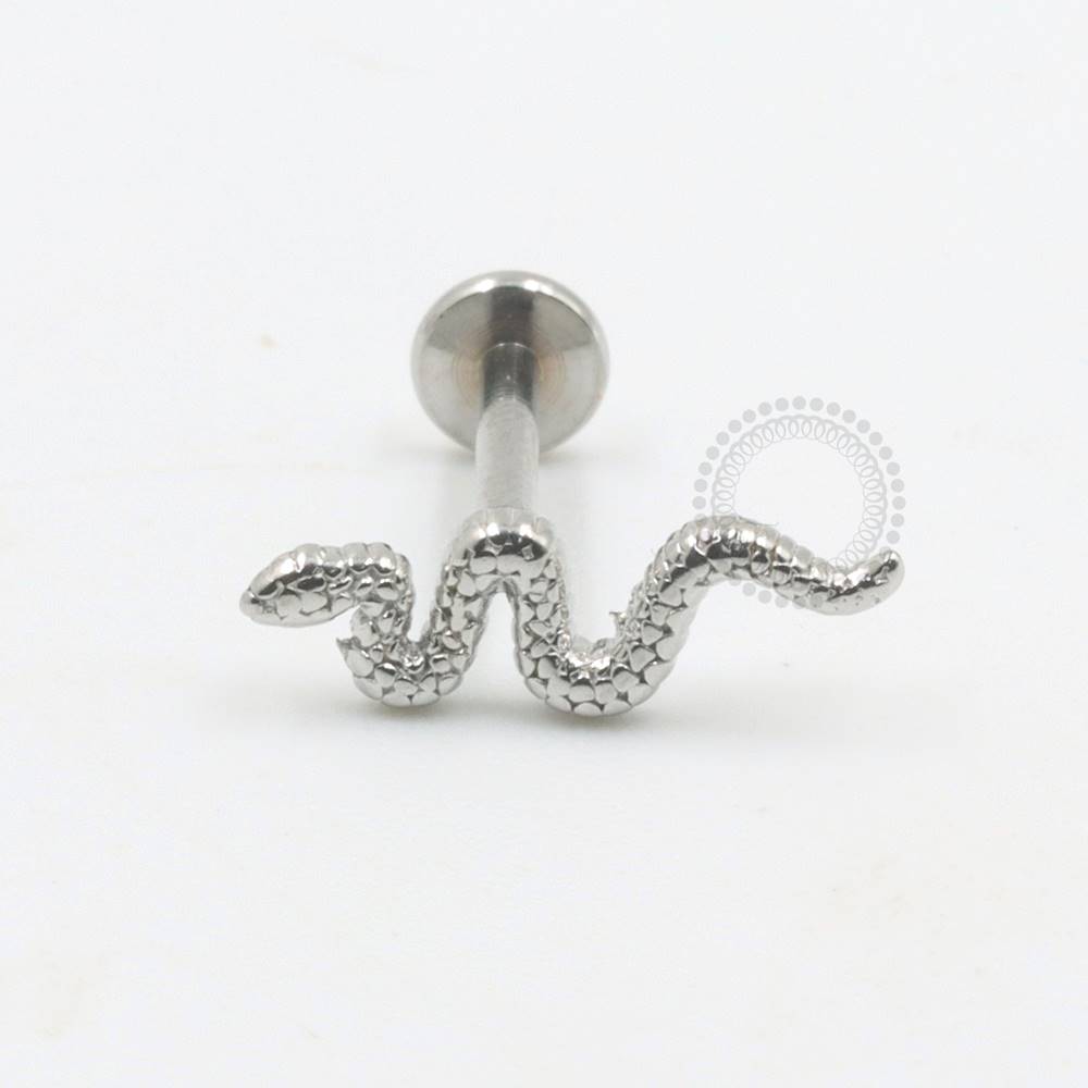 PB78 Labret Snake 316L steel