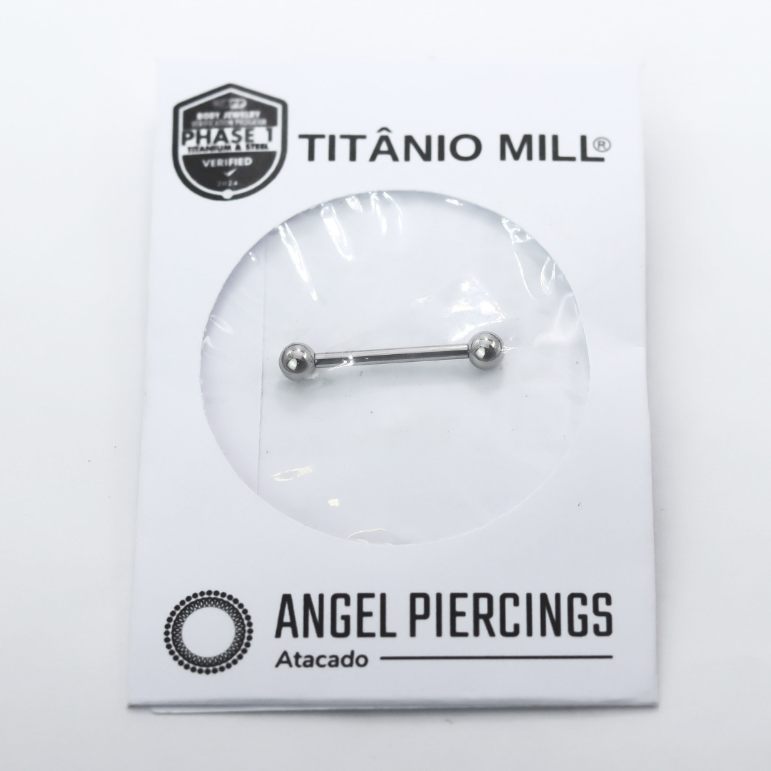 TT04 Barbell Titânio Mill