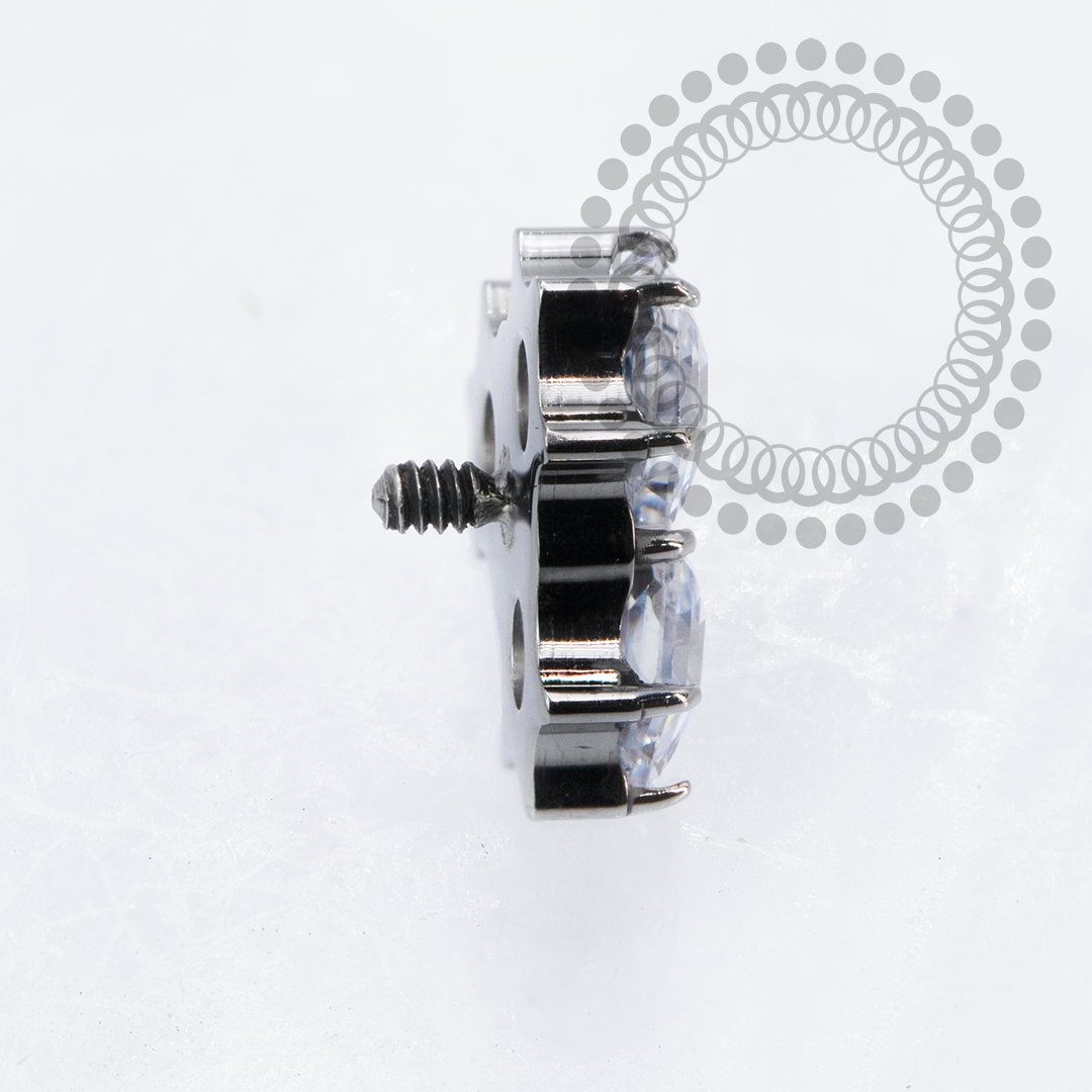 TN2134 Topo Colmeia Zirconia Titânio ASTM F136