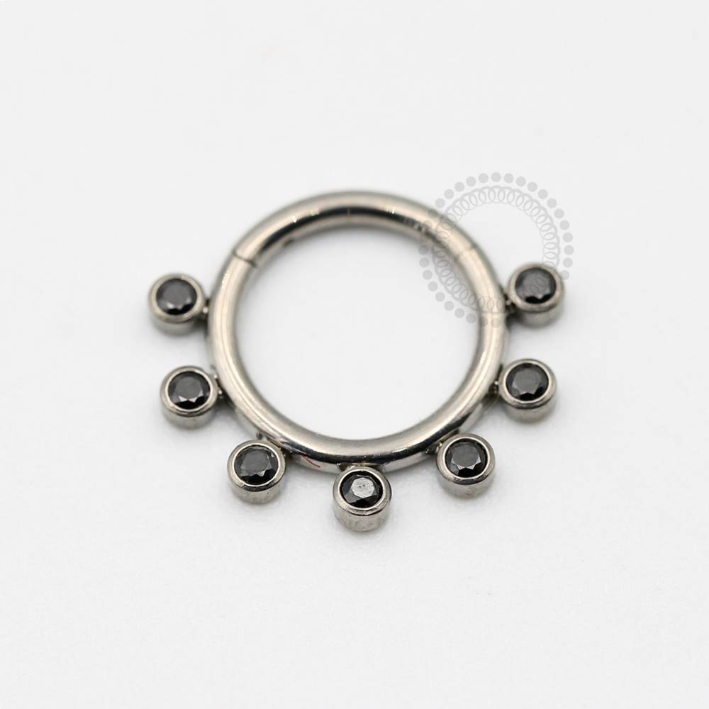 TN23 Articulated Segment 7 Spheres Black Titanium