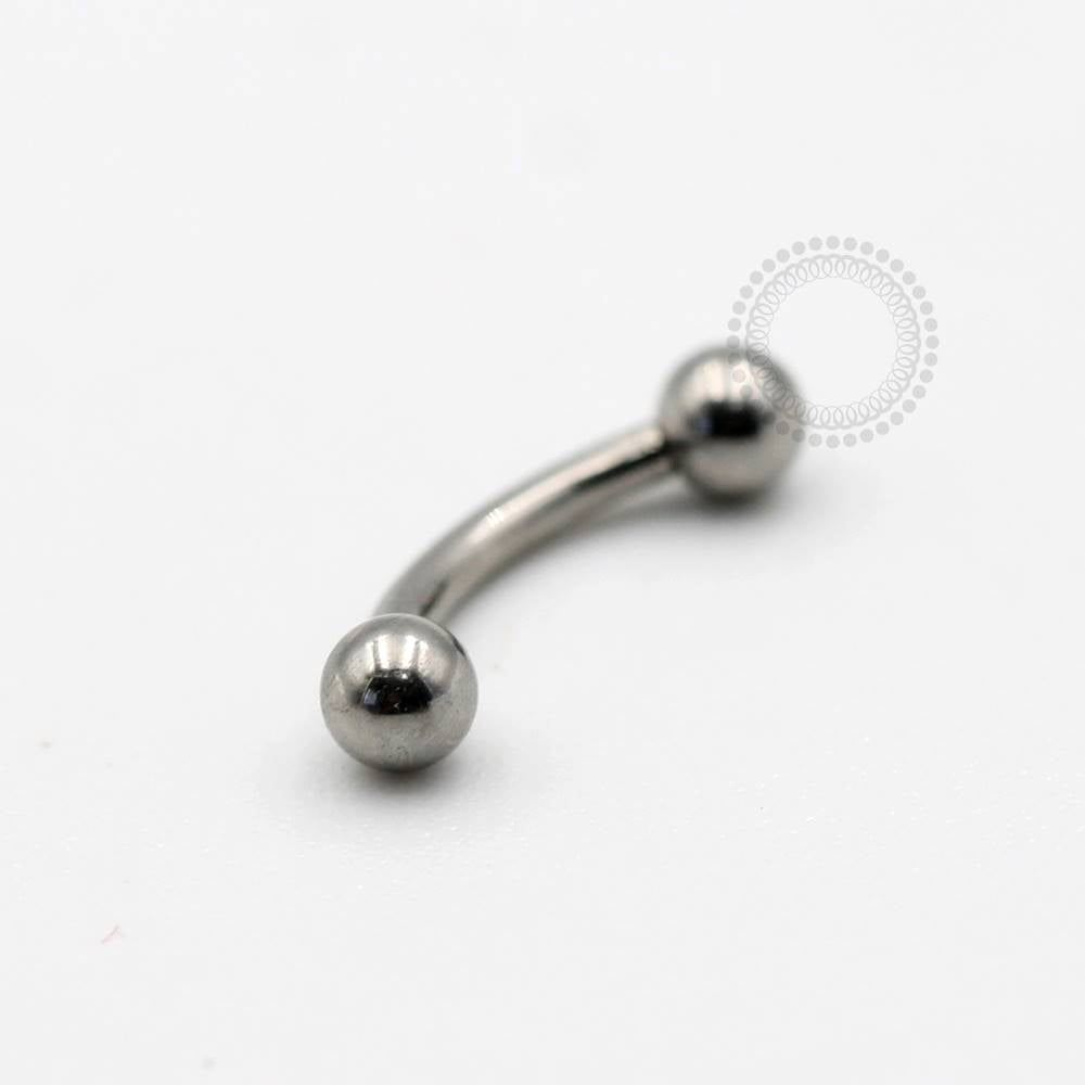 PB05 Micro Curved Barbell 316L Steel