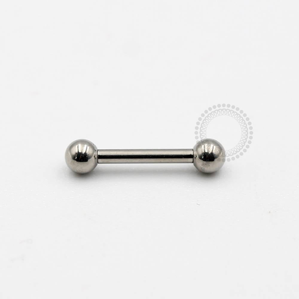 TN08 Micro Straight Barbell 1.2mm Titanium