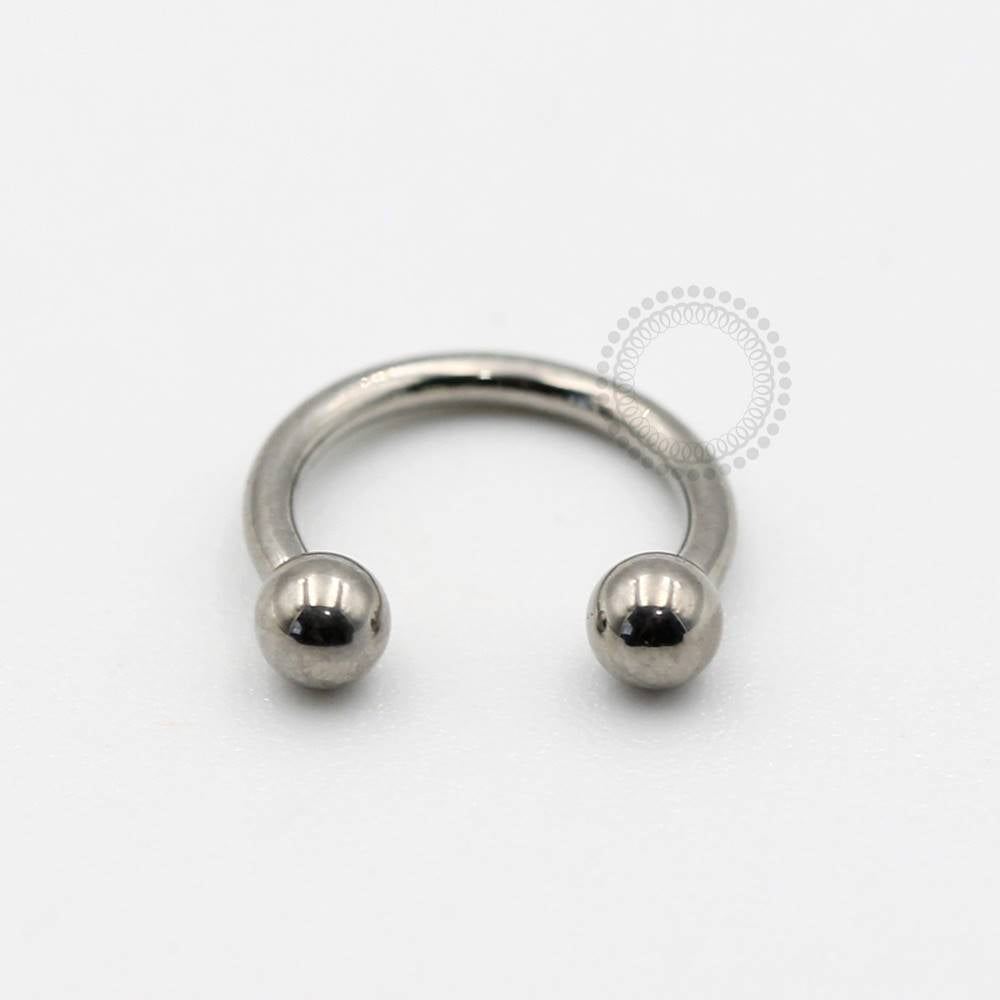 TN10 Titanium Horseshoe Astm F136