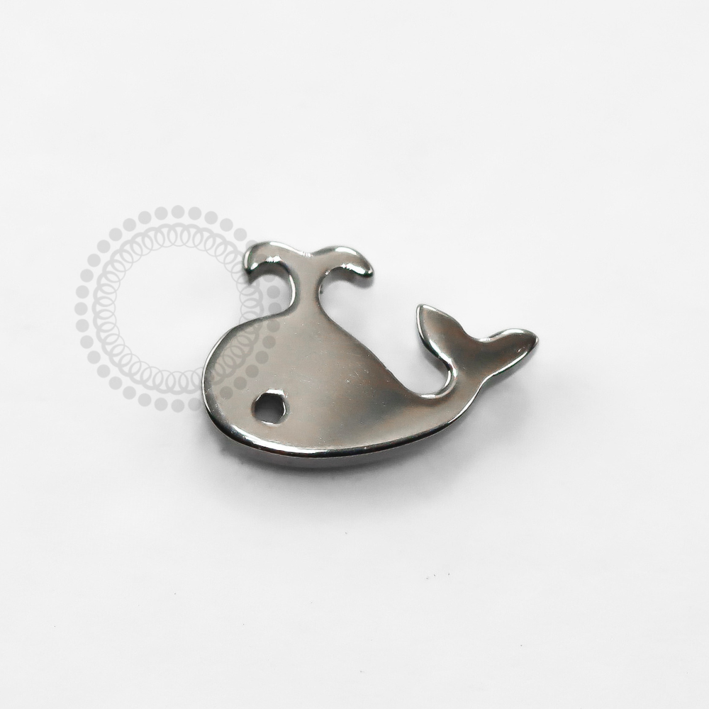 TN1265 Plated Whale Top Model 2 Titanium ASTM F-136