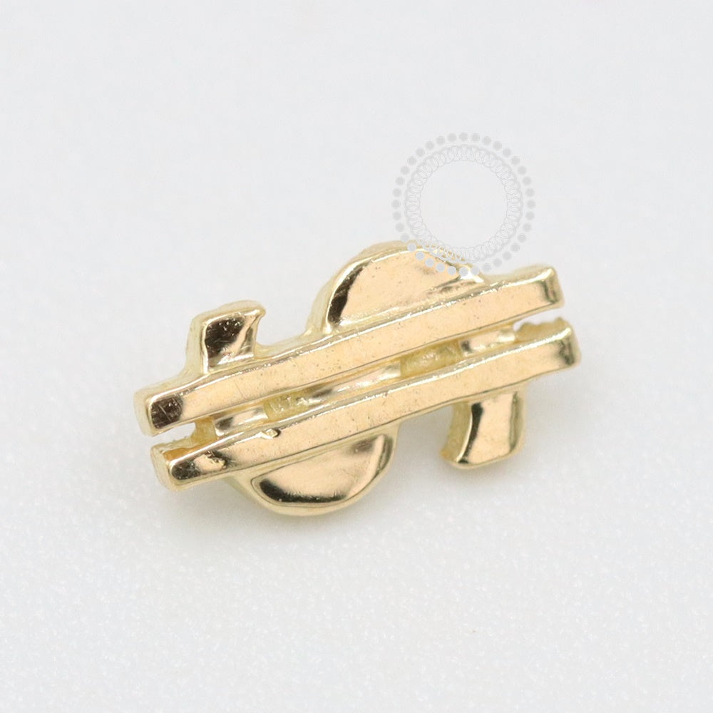 OR70 Topo Cifrão (0,18g) Ouro 18K