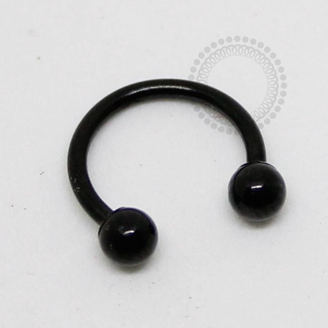 PVD04 Horseshoe Steel Pvd Black