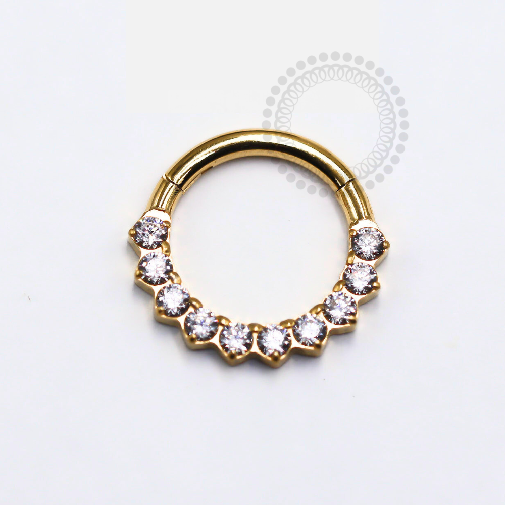 TN1247 Indian Segment Model 2 Titanium PVD Gold