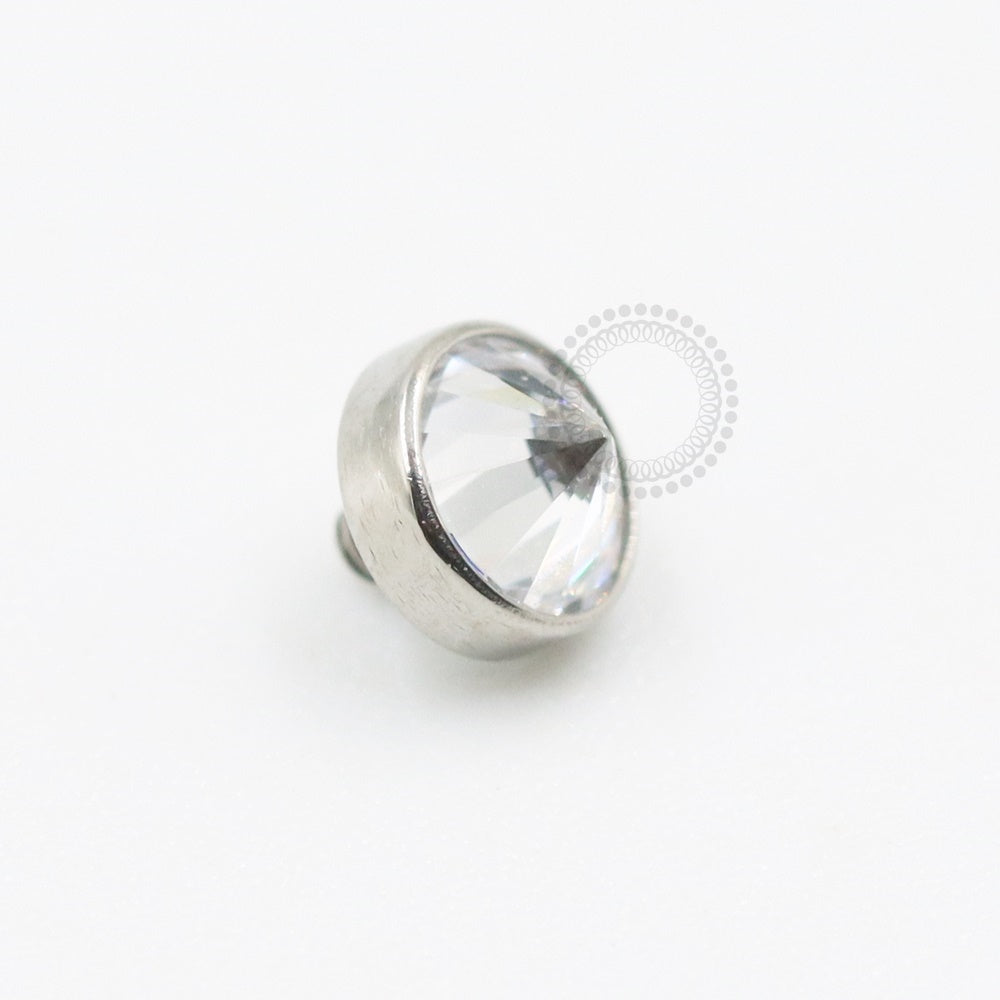 TN653 Zirconia Rivoli Titanium Top