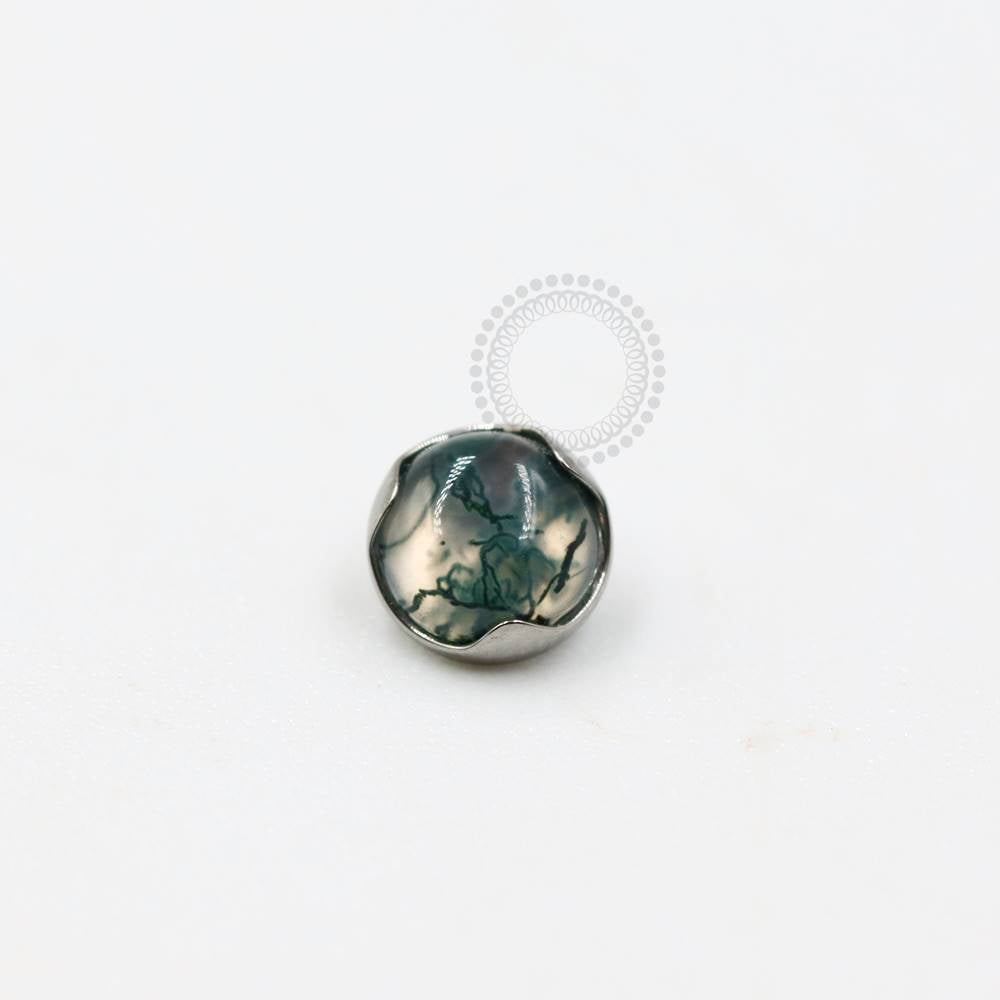 TN994 Microdermal Titanium Agate Stone