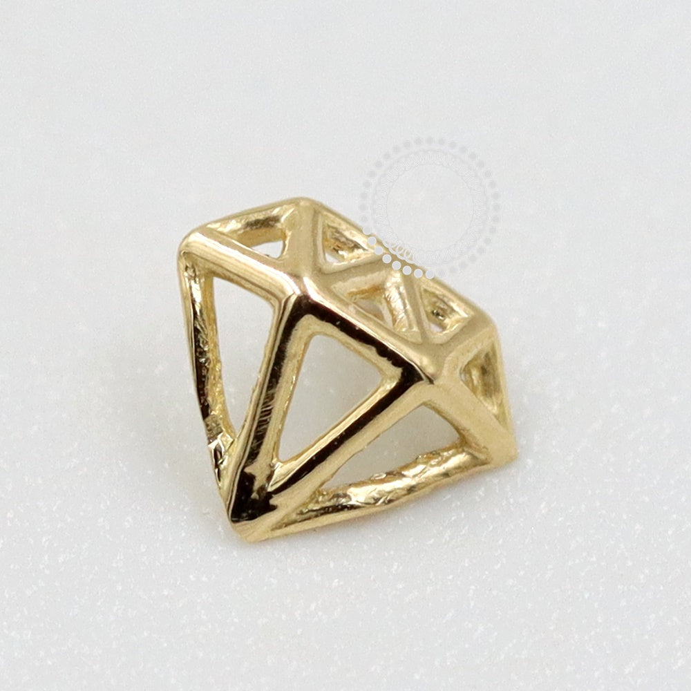 OR67 Topo Diamante (0,13g) Ouro 18K