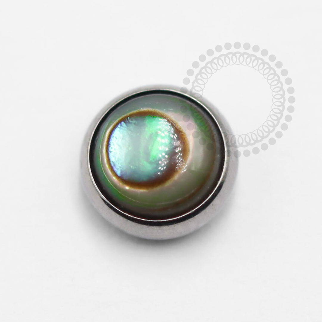TN1333 Microdermal Synthetic Abalone Loss Titanium ASTM F-136