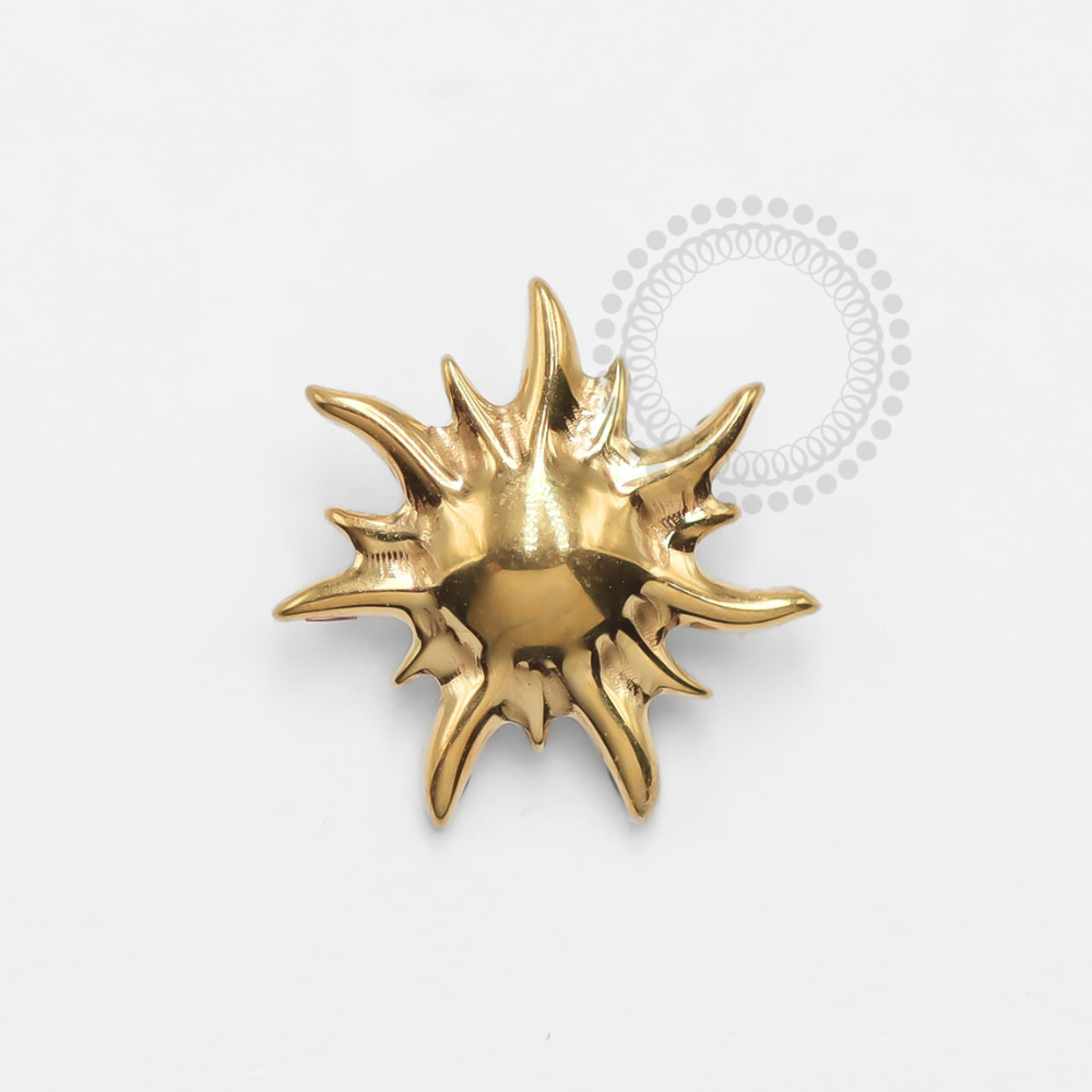 TN1327 Titanium PVD Gold Sun Top