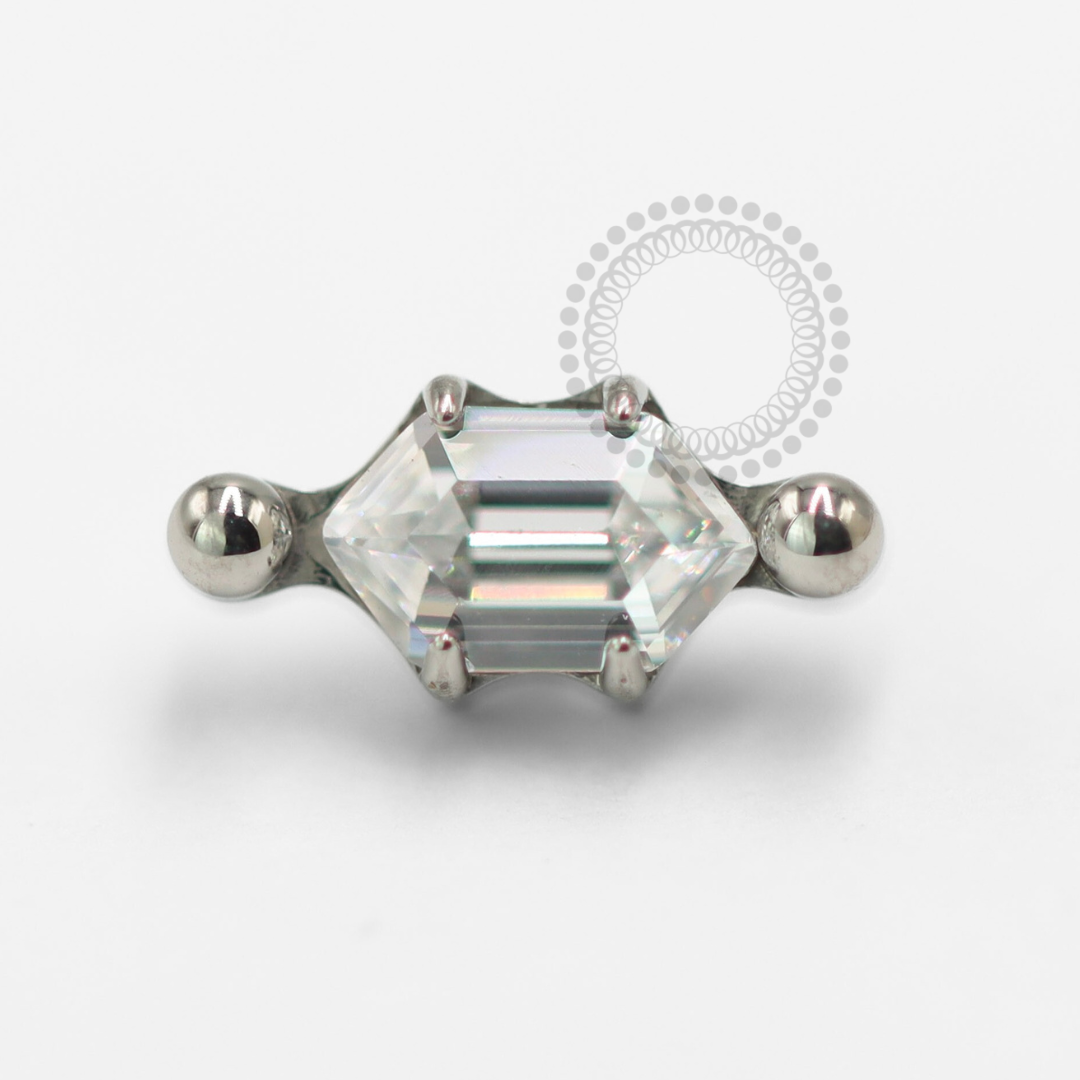 TN1471 Topo Lux Cristal Titânio ASTM F-136