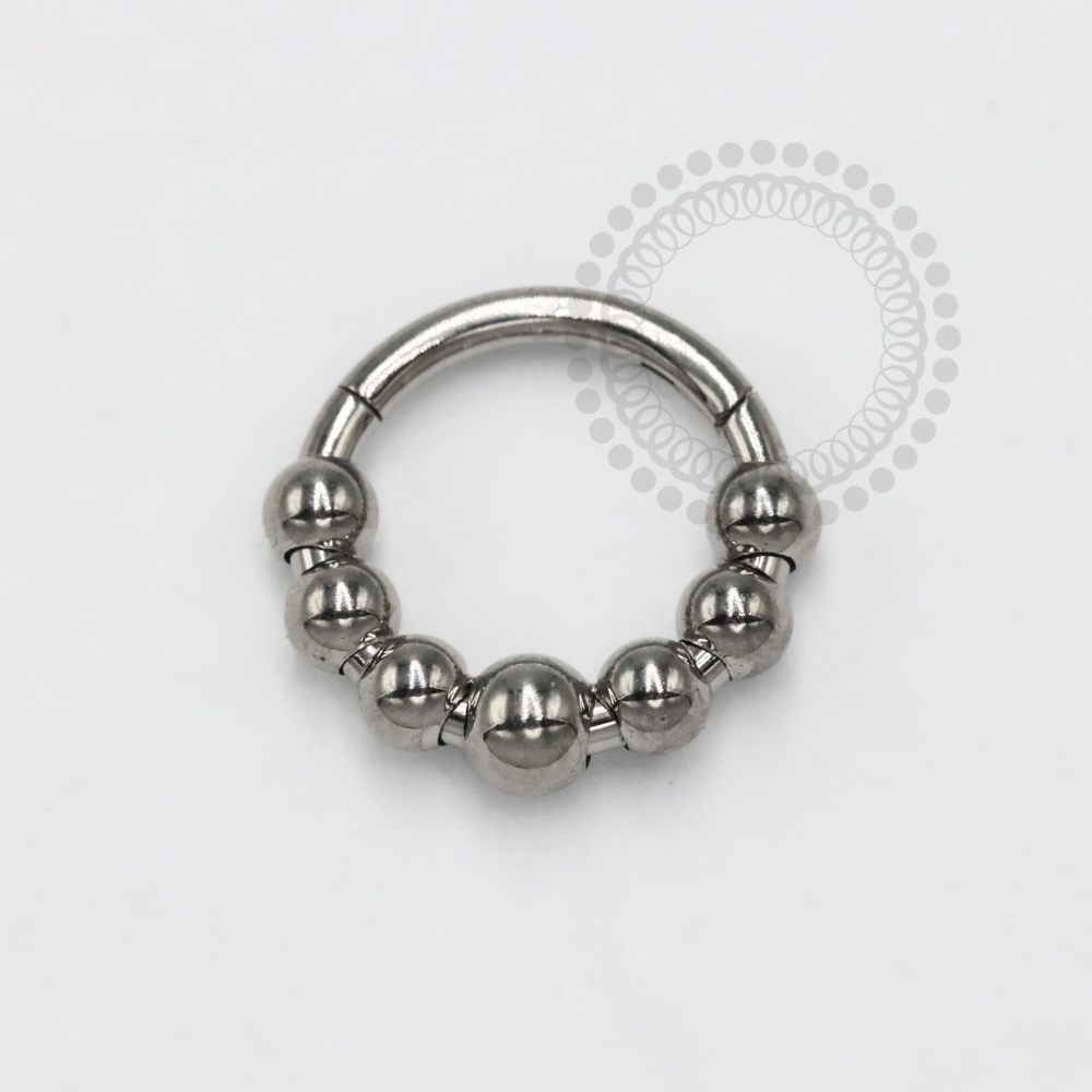 TN1198 Segment 7 Balls Titanium ASTM F-136