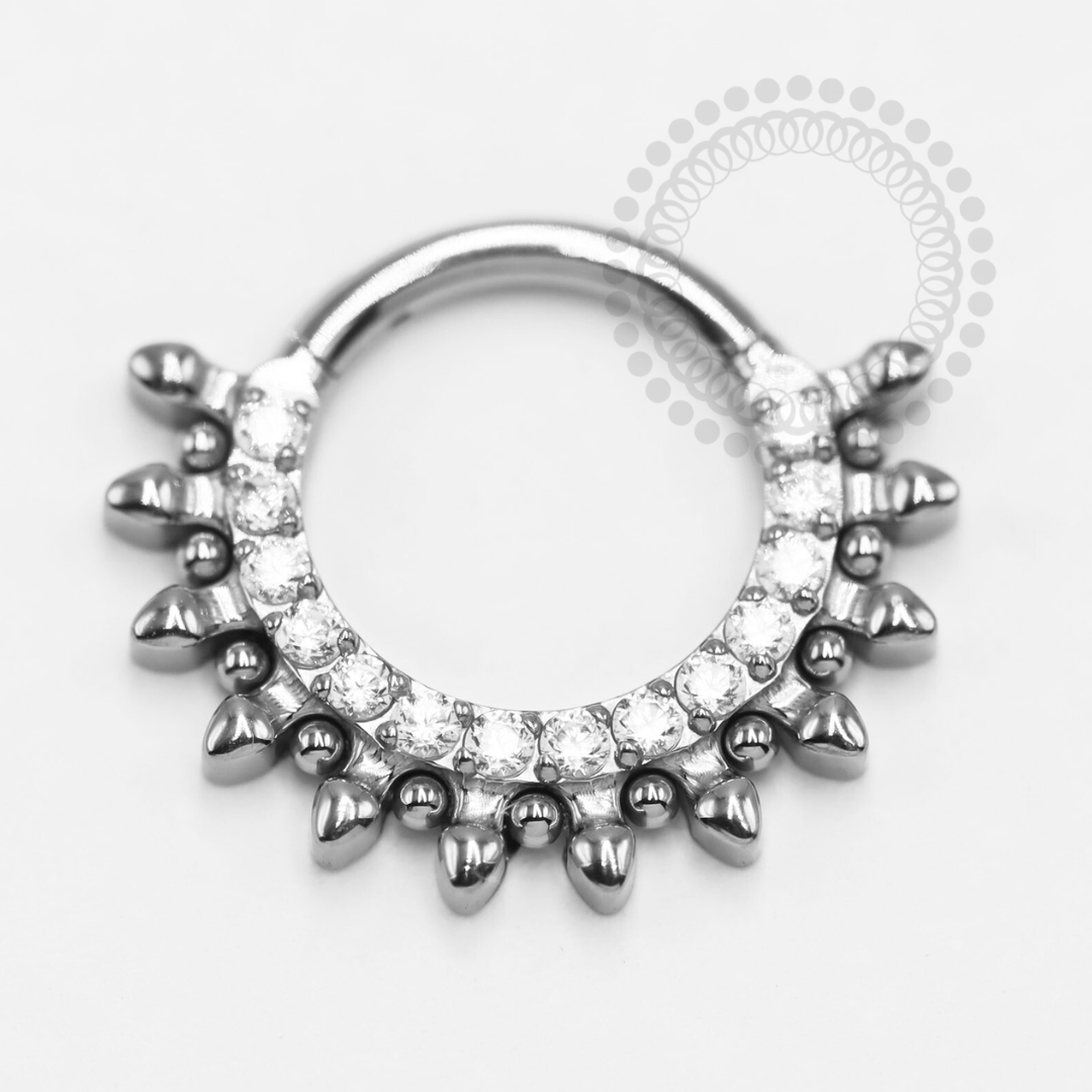 TN1360 Titanium Ball Studded Segment ASTM F-136
