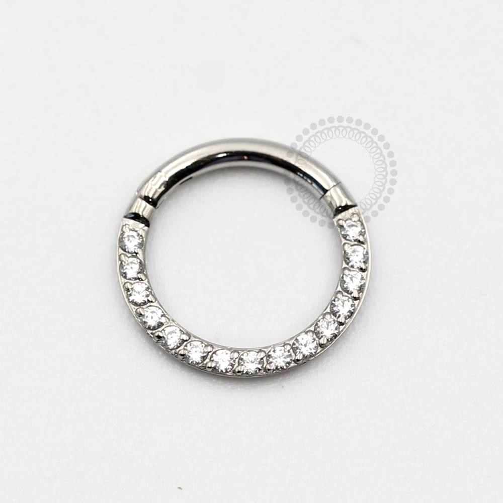 TN194 Titanium Crystal Studded Front Segment