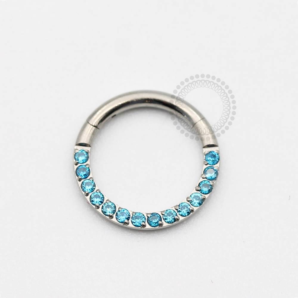 TN194-4 Titanium Blue Studded Front Segment