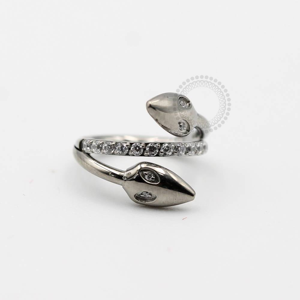 TN131 Titanium Studded Snakes Segment