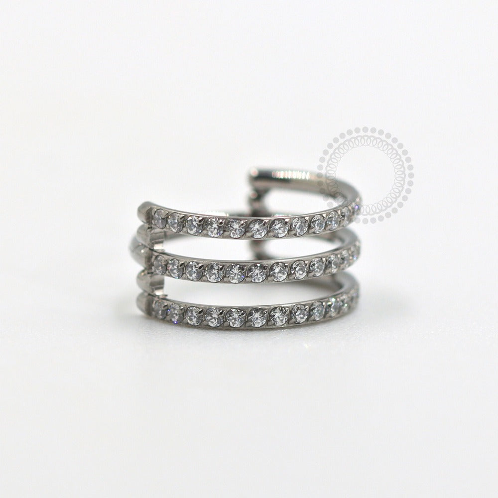 TN687 Triple Segment Studded Titanium