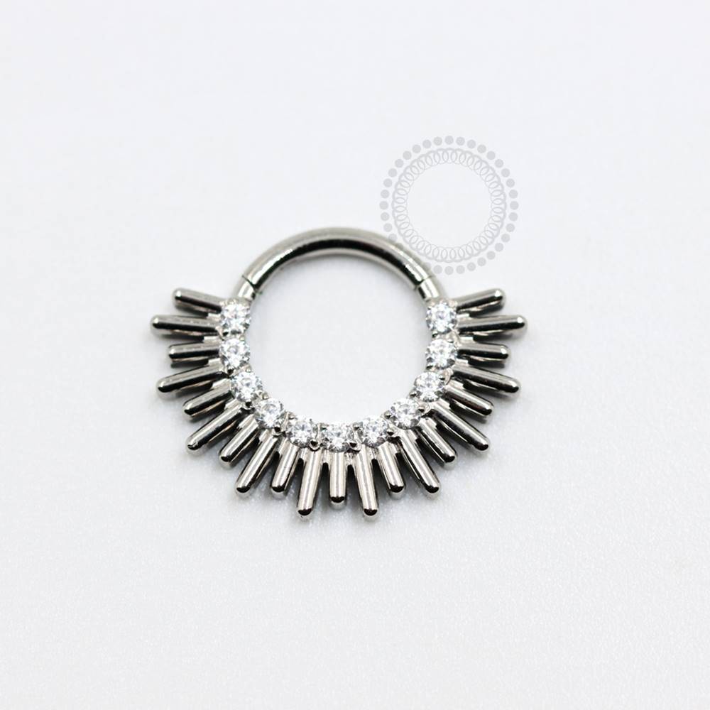 TN874 Titanium Spoked Stud Segment