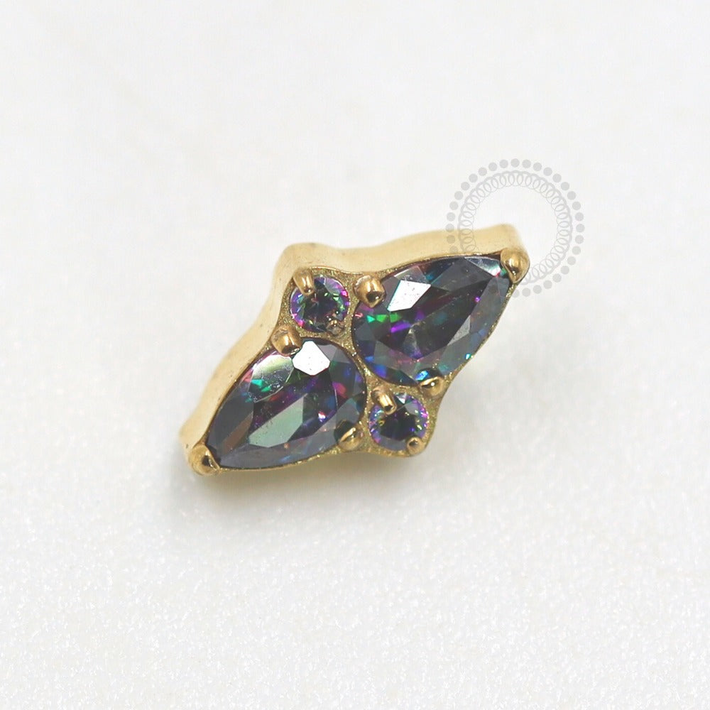 TN680 Top Vitrail Medium Titanium Pvd Gold