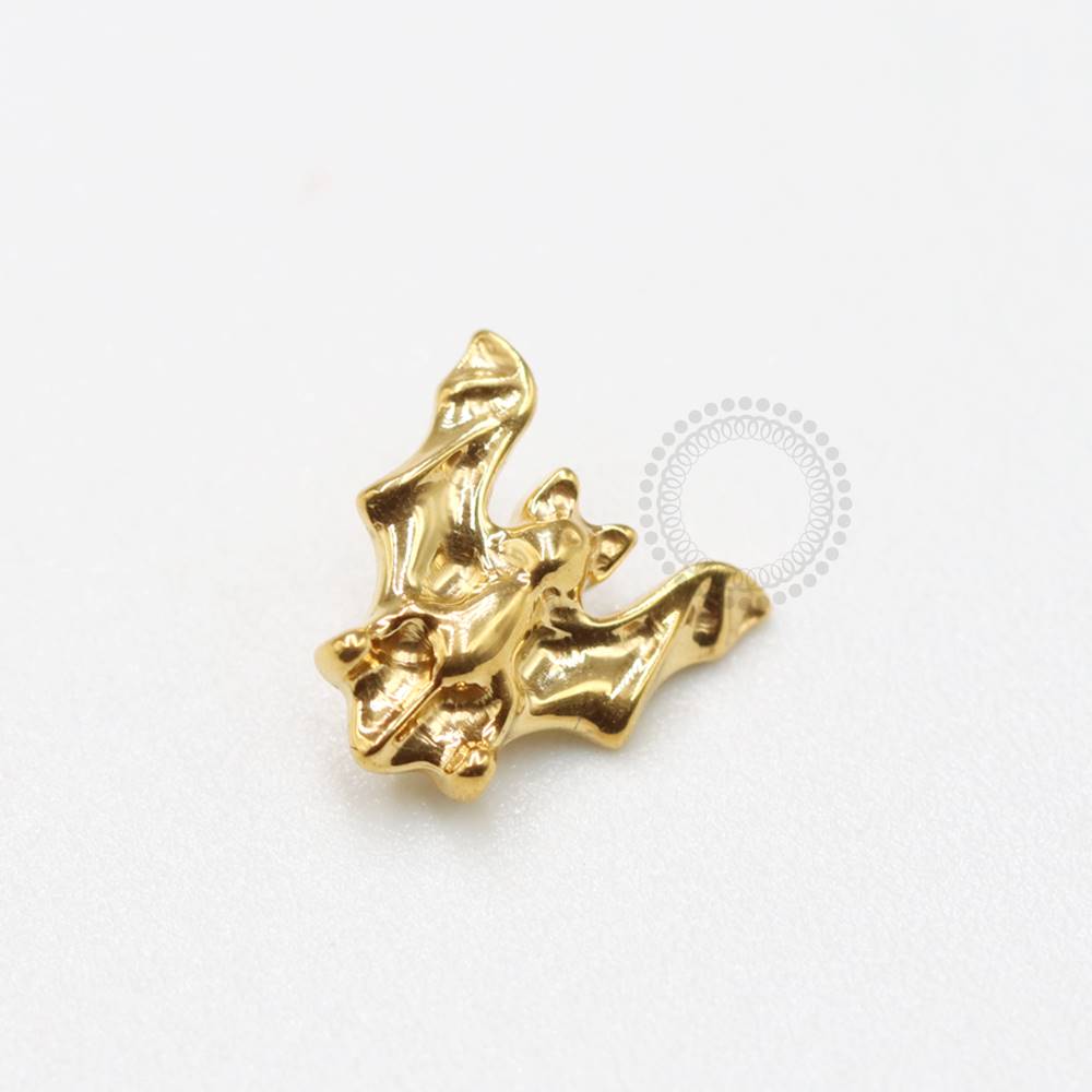TN1025 Titanium Bat Top Pvd Gold