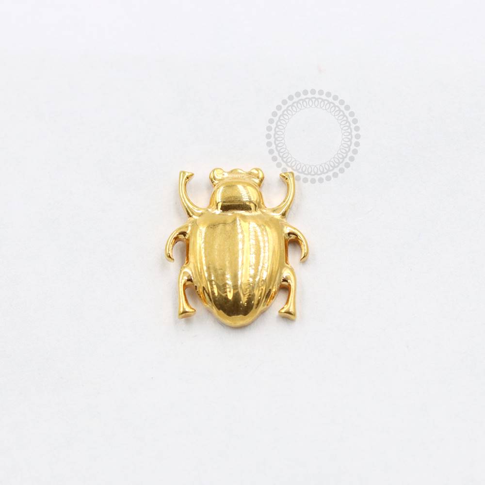 TN893 Insect Top Titanium Pvd Gold