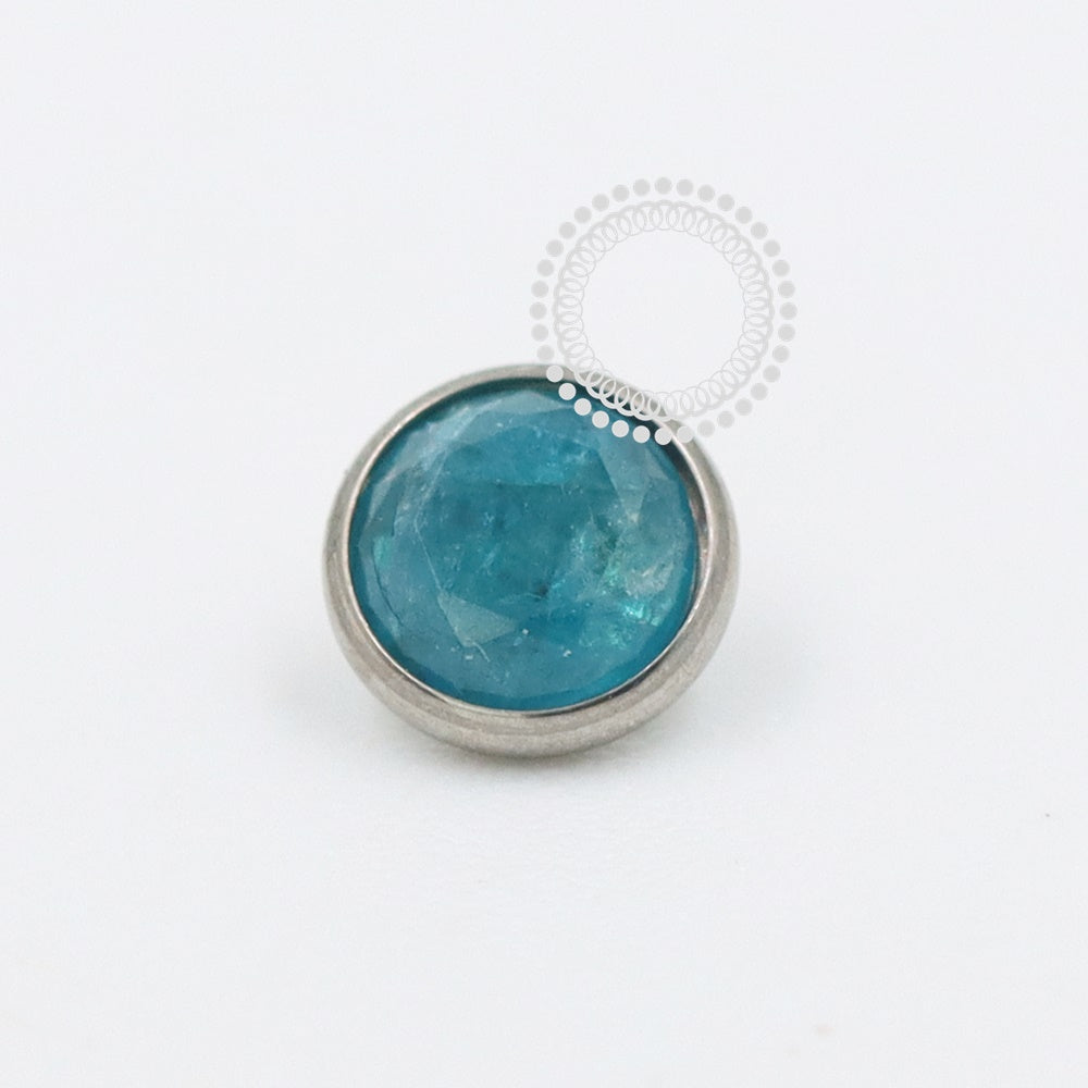 TN1038 Microdermal Apatite Stone Titanium