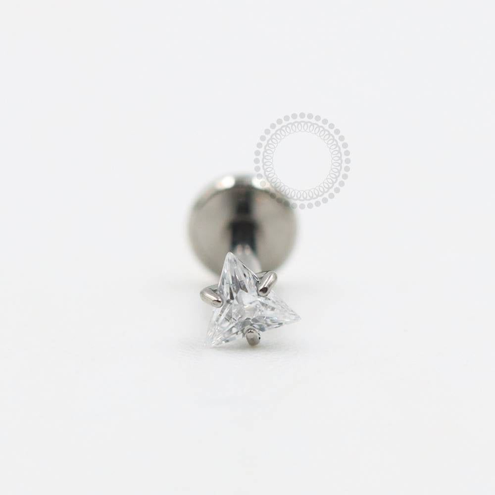 TN956 Titanium Triangle Labret