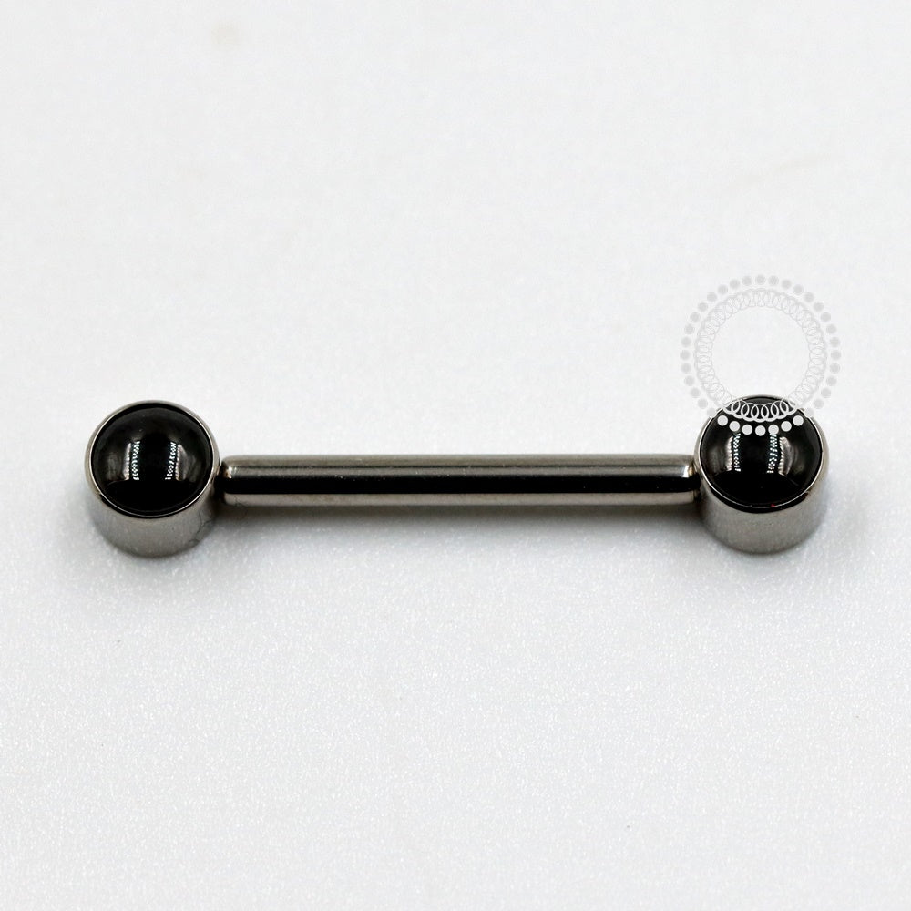 TN1123 Titanium Onyx Stone Nipple