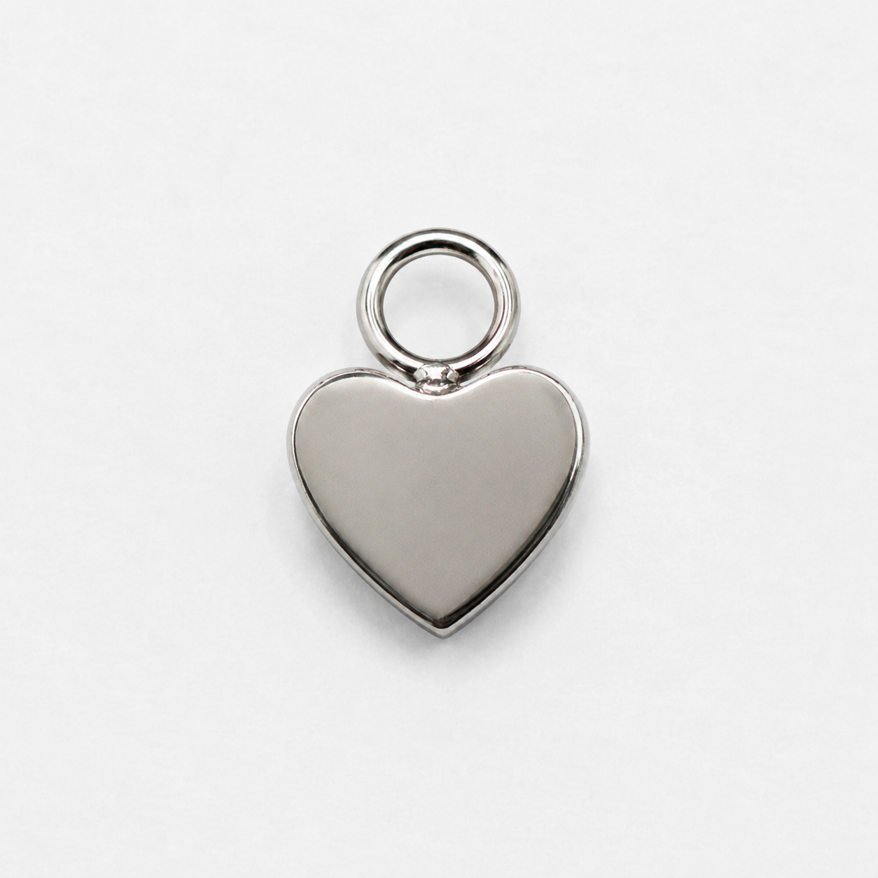 TN1548 Titanium Heart Pendant ASTM F-136