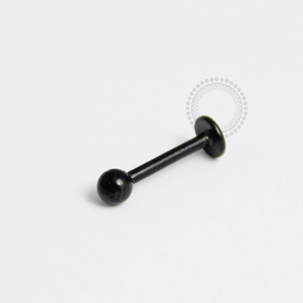 PVD01 Labret Steel Pvd Black