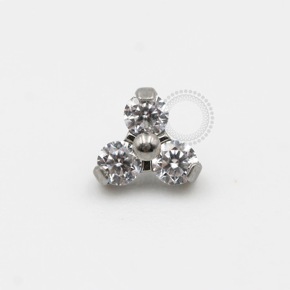 TN226 Trinity CZ Titanium Top