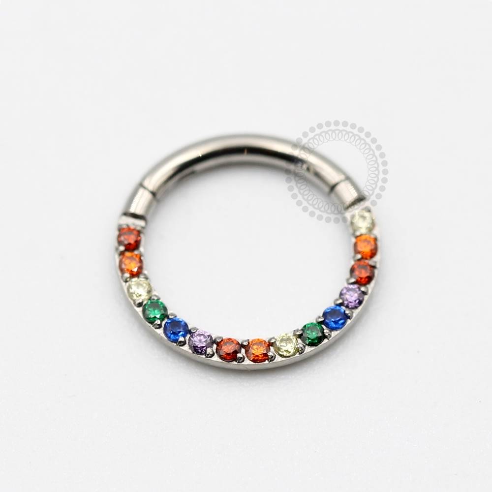 TN69 Rainbow Titanium Front Segment (Color Variation 1)