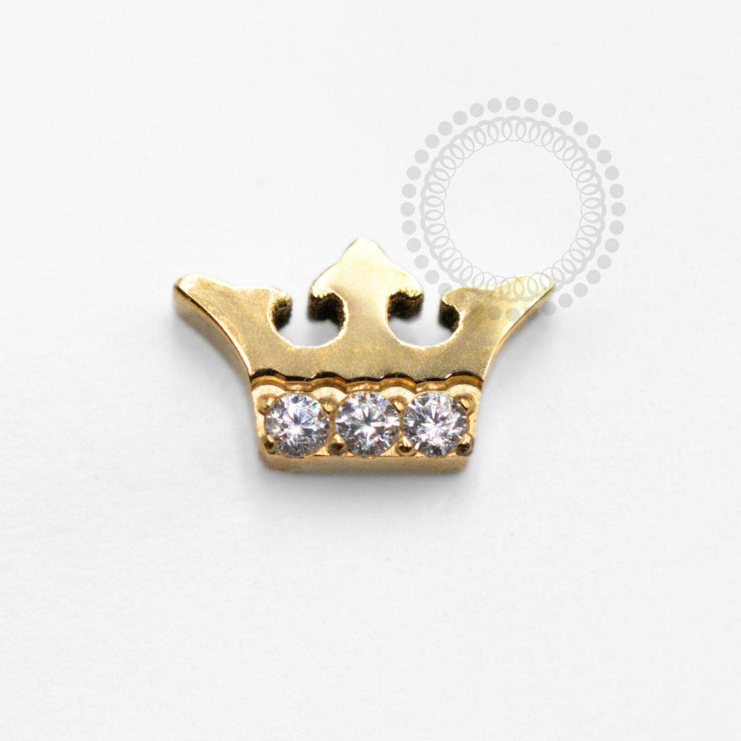 TN1287 Top Crown Titanium PVD Gold