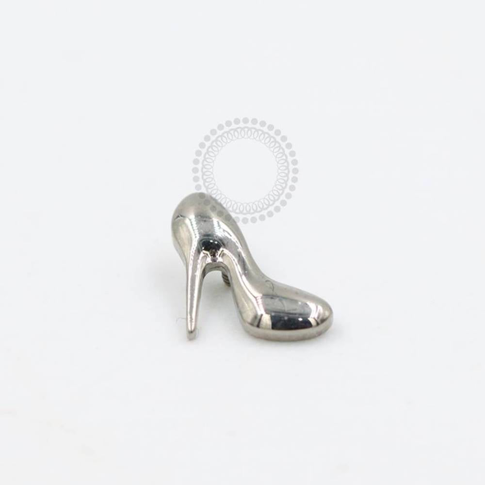 TN977 Titanium Flat Heel Top