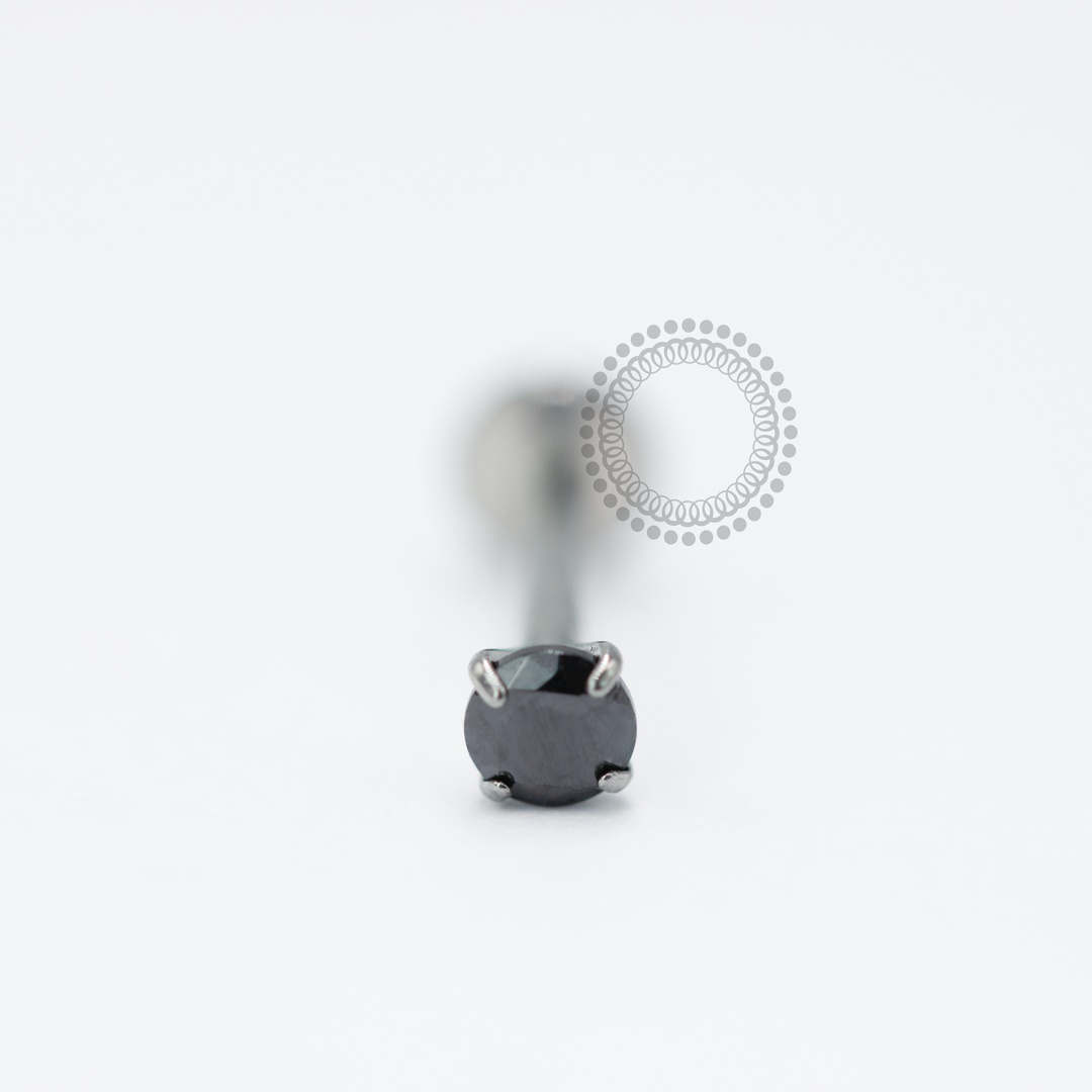 TN340 Labret Zirconia Colorida Titânio ASTM F136