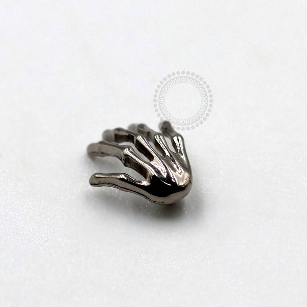 TN785 Titanium Skeleton Hand Top