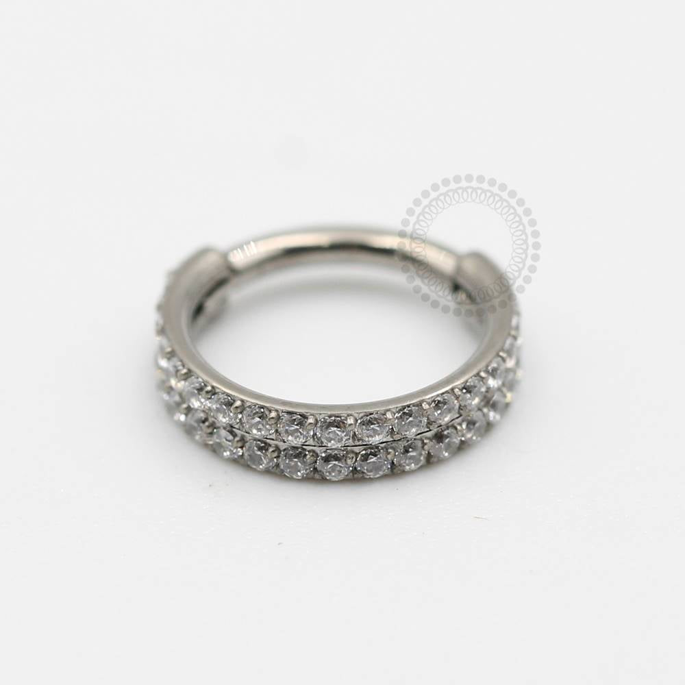 TN25 Double Studded Segment Titanium
