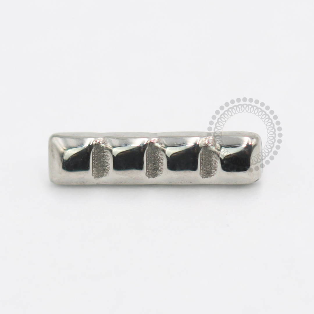 TN1834 Topo Tetris Barra Reta Titânio ASTM F-136