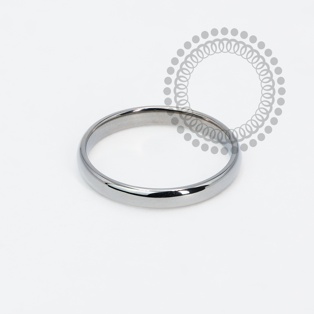 AN0004 Aliança Abaulada 2.4mm Titânio G2