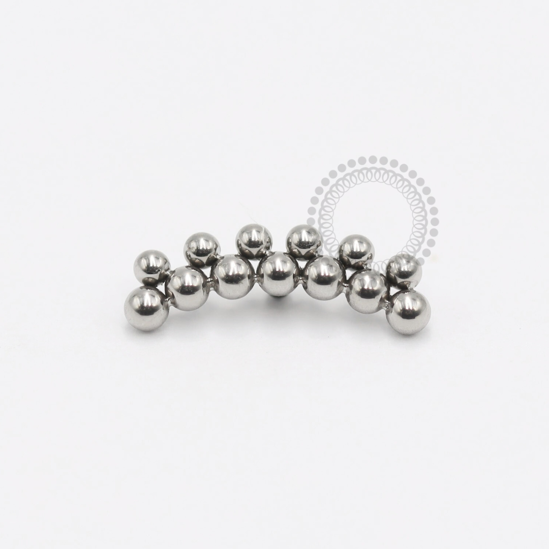 TN1826 Topo Cluster 13 Esferas Titânio ASTM F-136