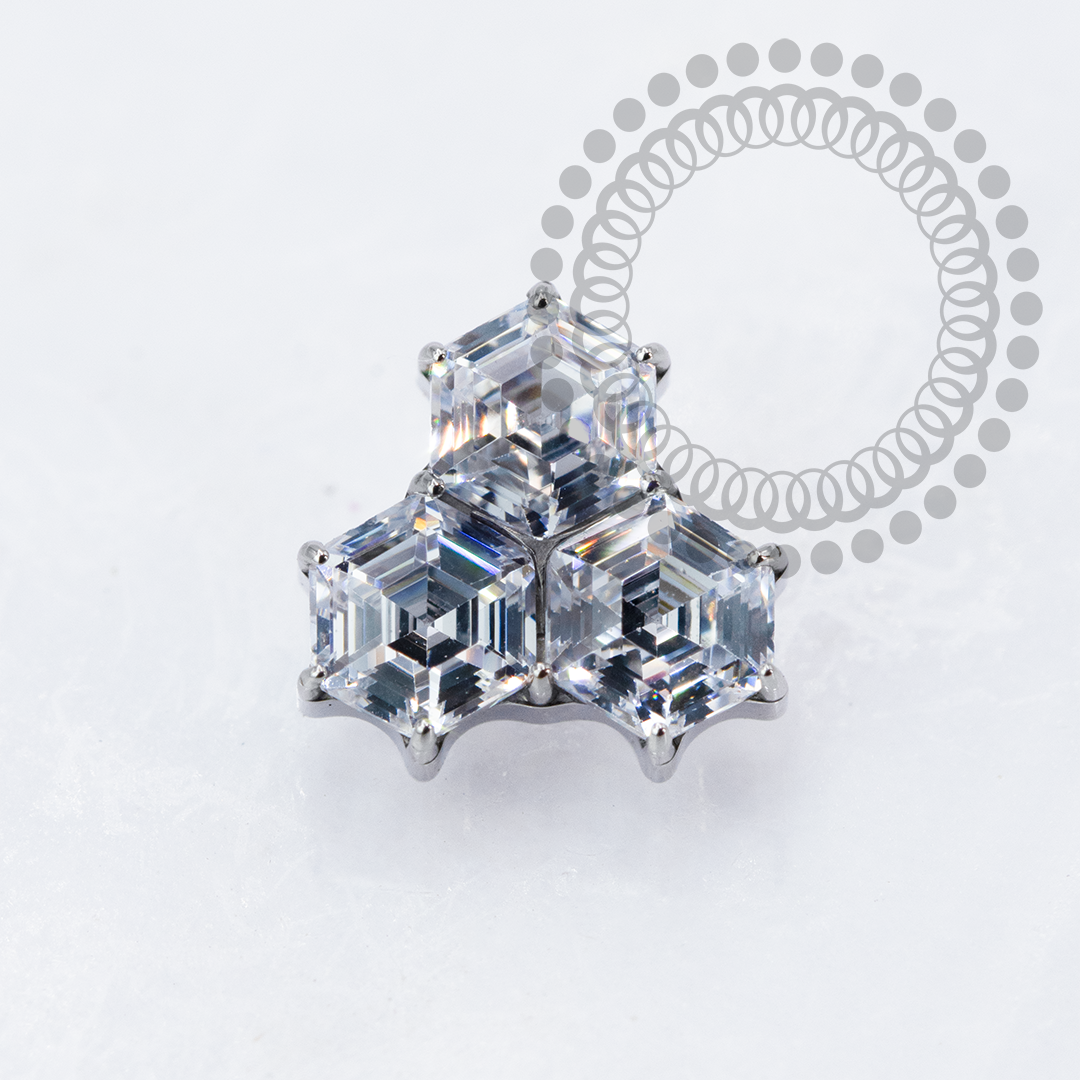 TN2134 Topo Colmeia Zirconia Titânio ASTM F136