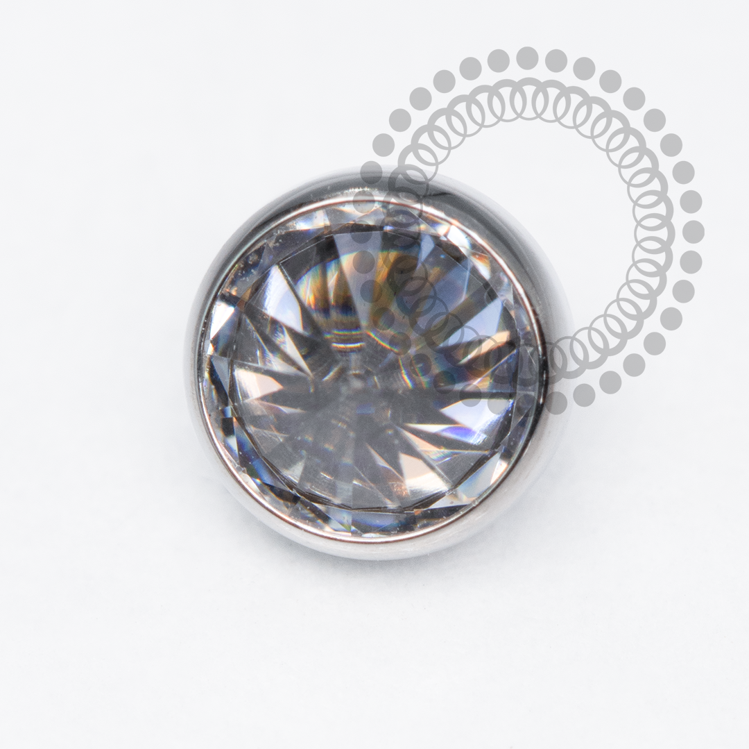 TN2119 Topo Zirconia Rivoli 1.2mm Titânio ASTM F136