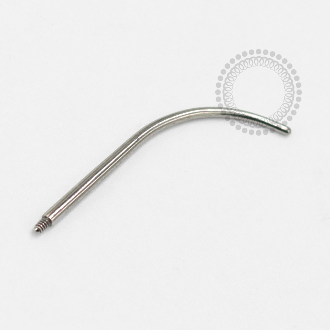 TP06 Taper Curved 1.2mm Titanium ASTM F-136 