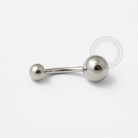 TN428 Navel Piercing Sem Pedra Titânio