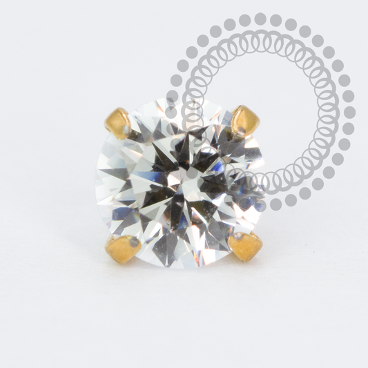 TN2125 Topo Zirconia Titânio PVD Gold