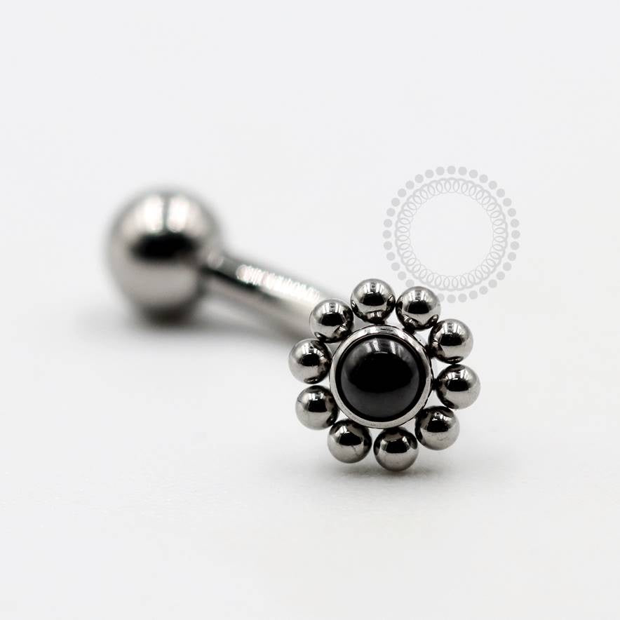 TN707 Navel Piercing Sol Titânio